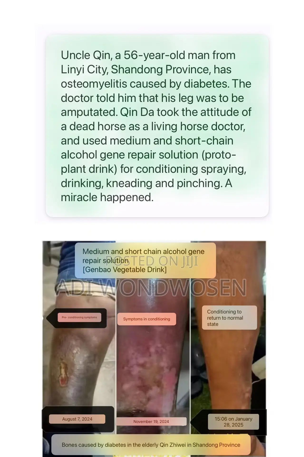 Gene Repair Liquid Spray