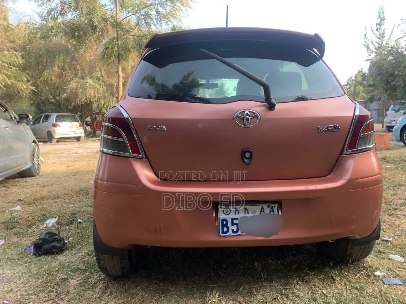 Toyota Yaris 2010 Orange