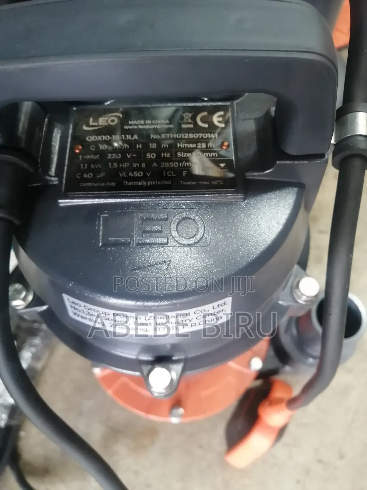 Leo. 1.5 Submersible Pump