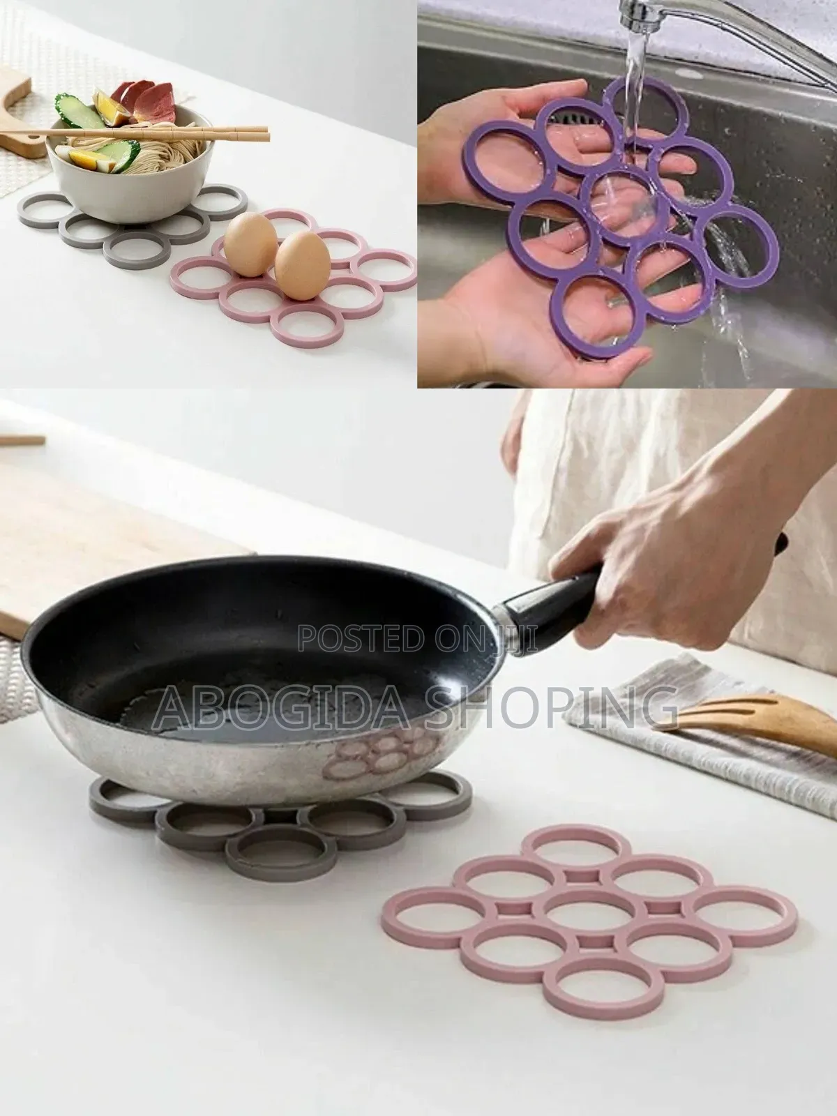 Silicone Heat Resistant Trivets