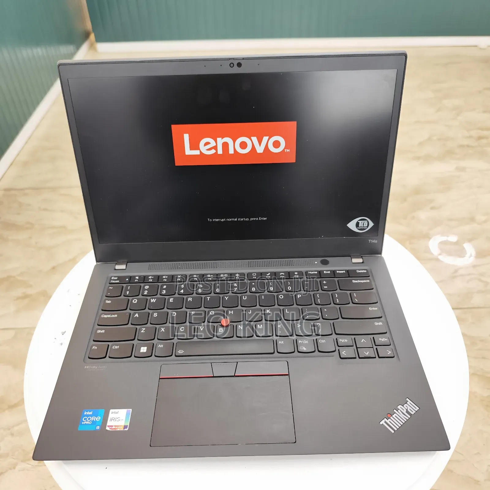 New Laptop Lenovo Thinkpad T14s Gen 2 16GB Intel Core I5 SSD 256GB