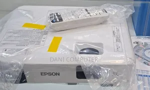 Brand New Epson Projector Model: Eb-E10 With Cartoon