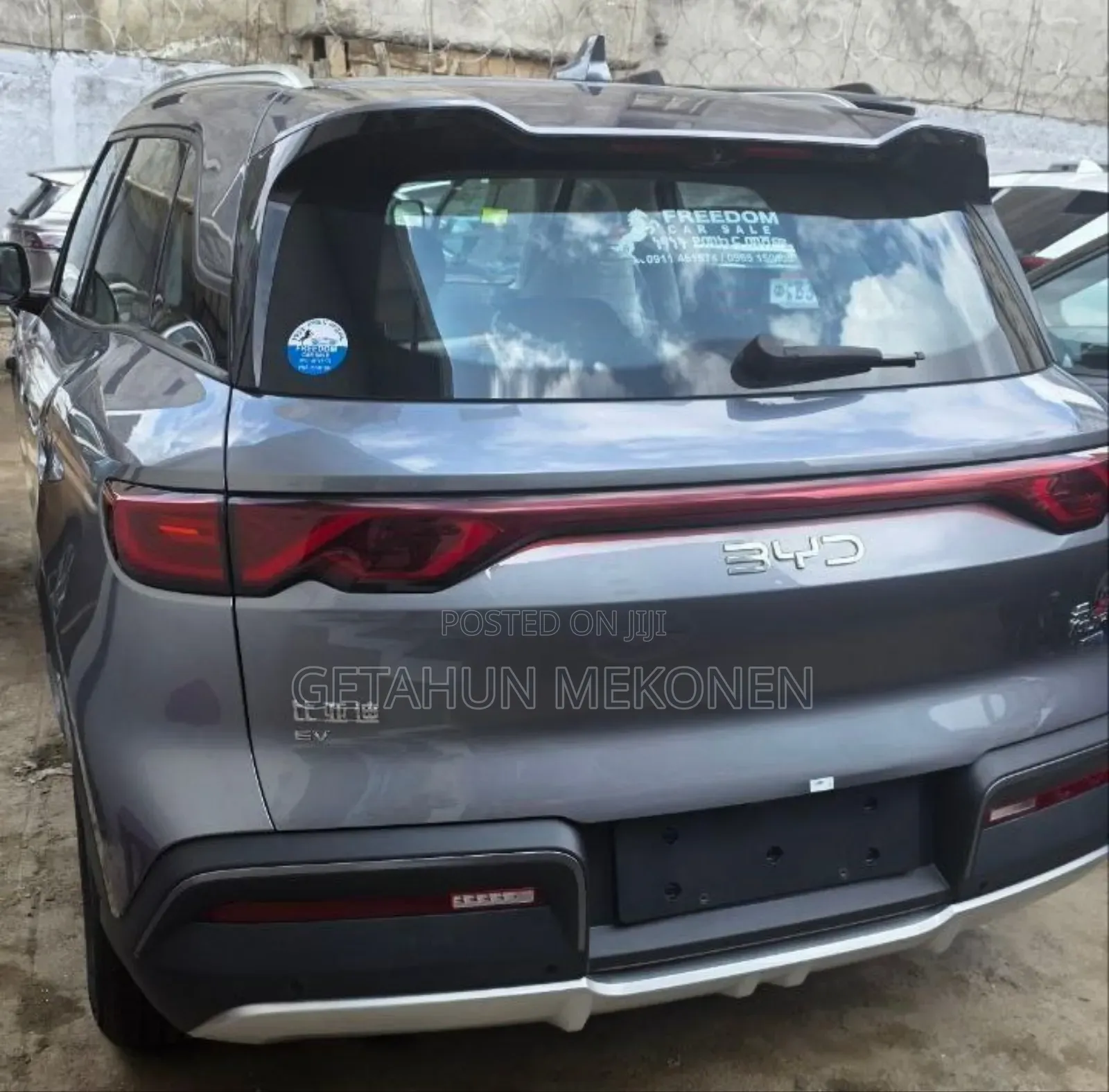 New BYD Yuan Up 2025 Gray