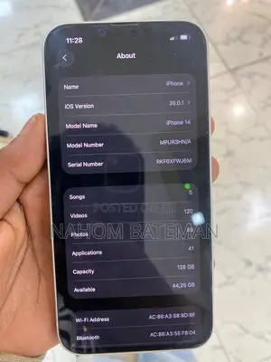 Apple iPhone 14 128 GB White