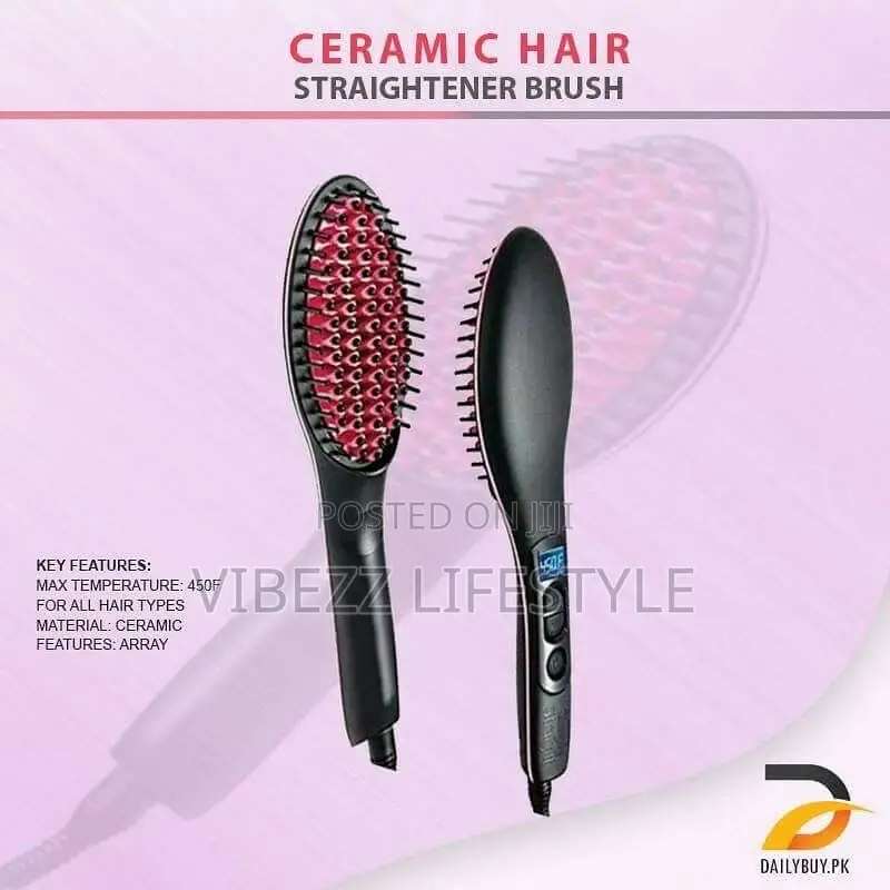 Professional Hair Straightener Brush