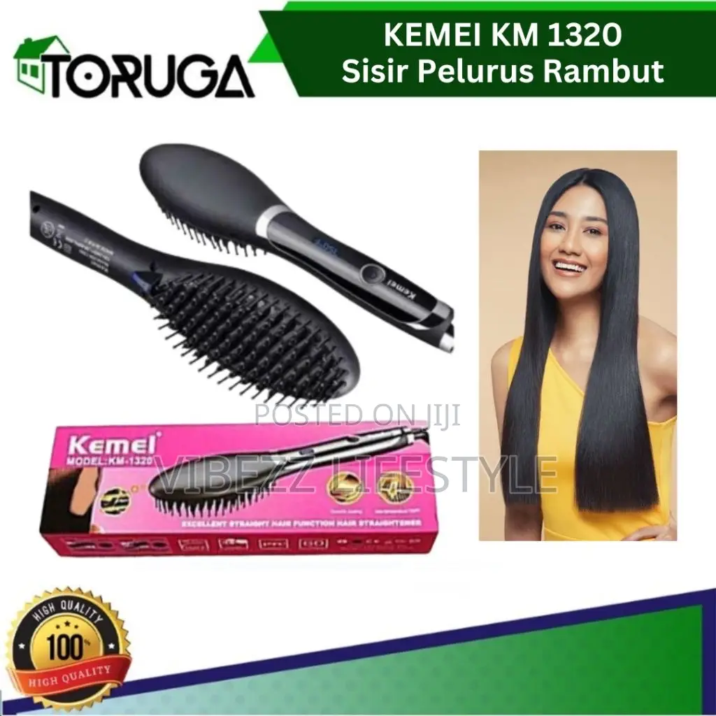 Professional Hair Straightener Brush