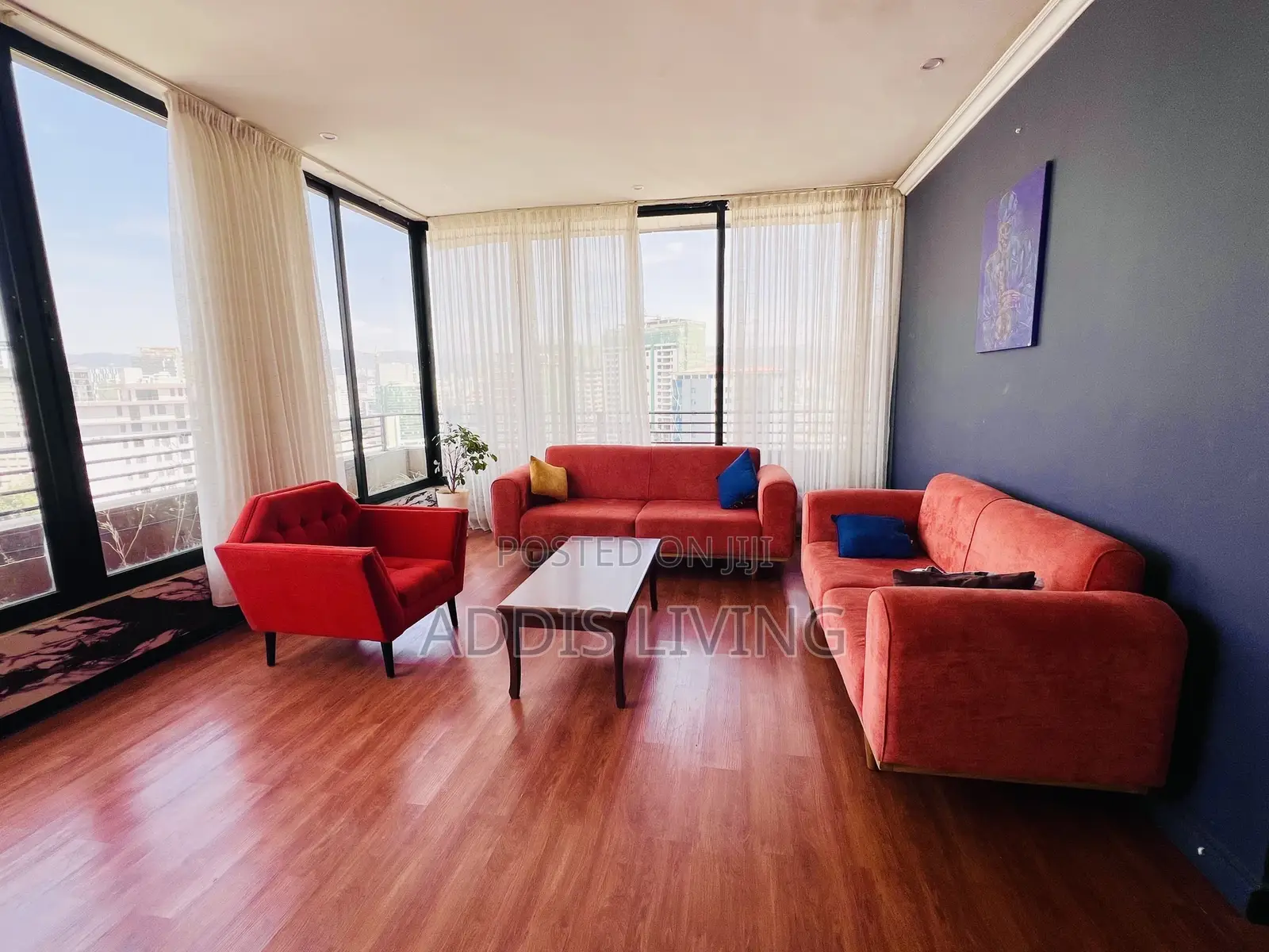 Furnished 2bdrm Apartment in Bole for rent