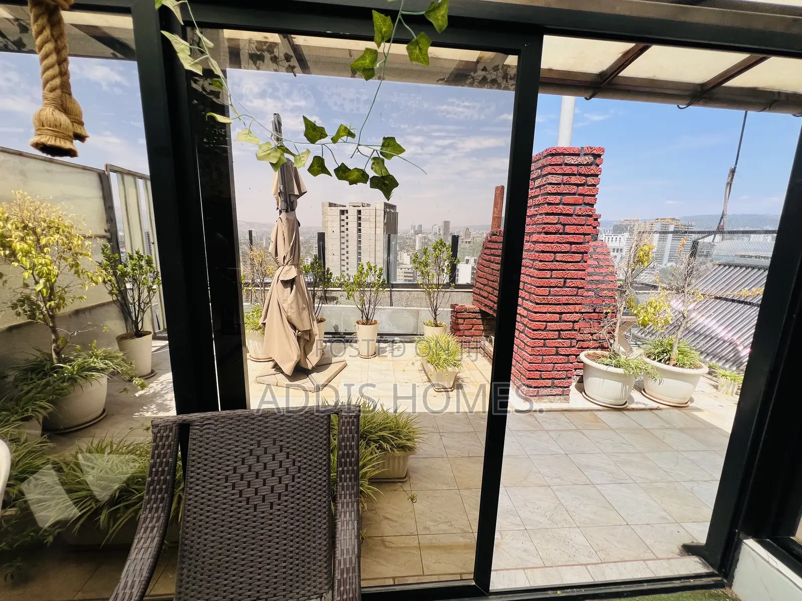 Furnished 2bdrm Apartment in Bole for rent