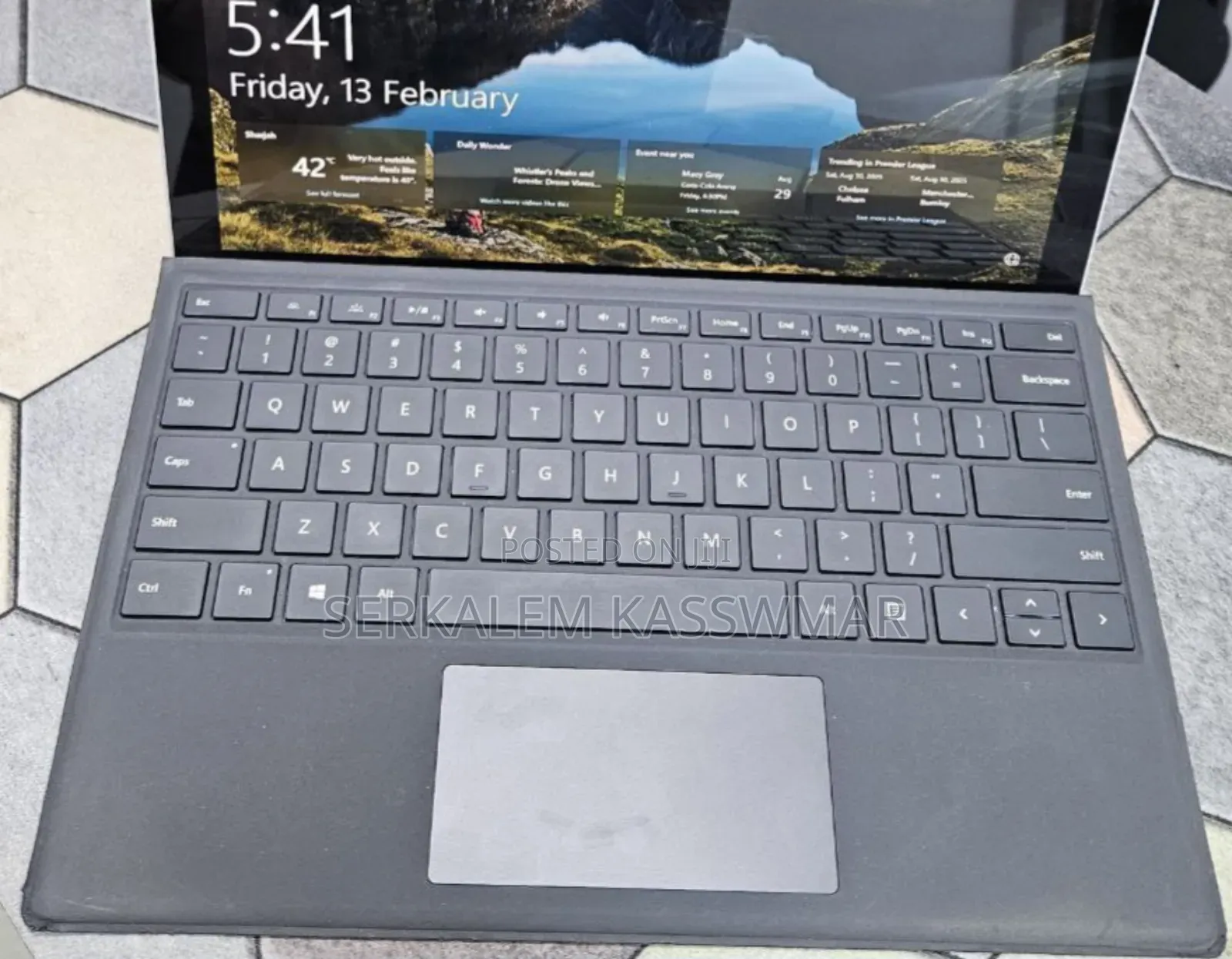 New Laptop Microsoft Surface Pro 7 16GB Intel Core I7 SSD 256GB