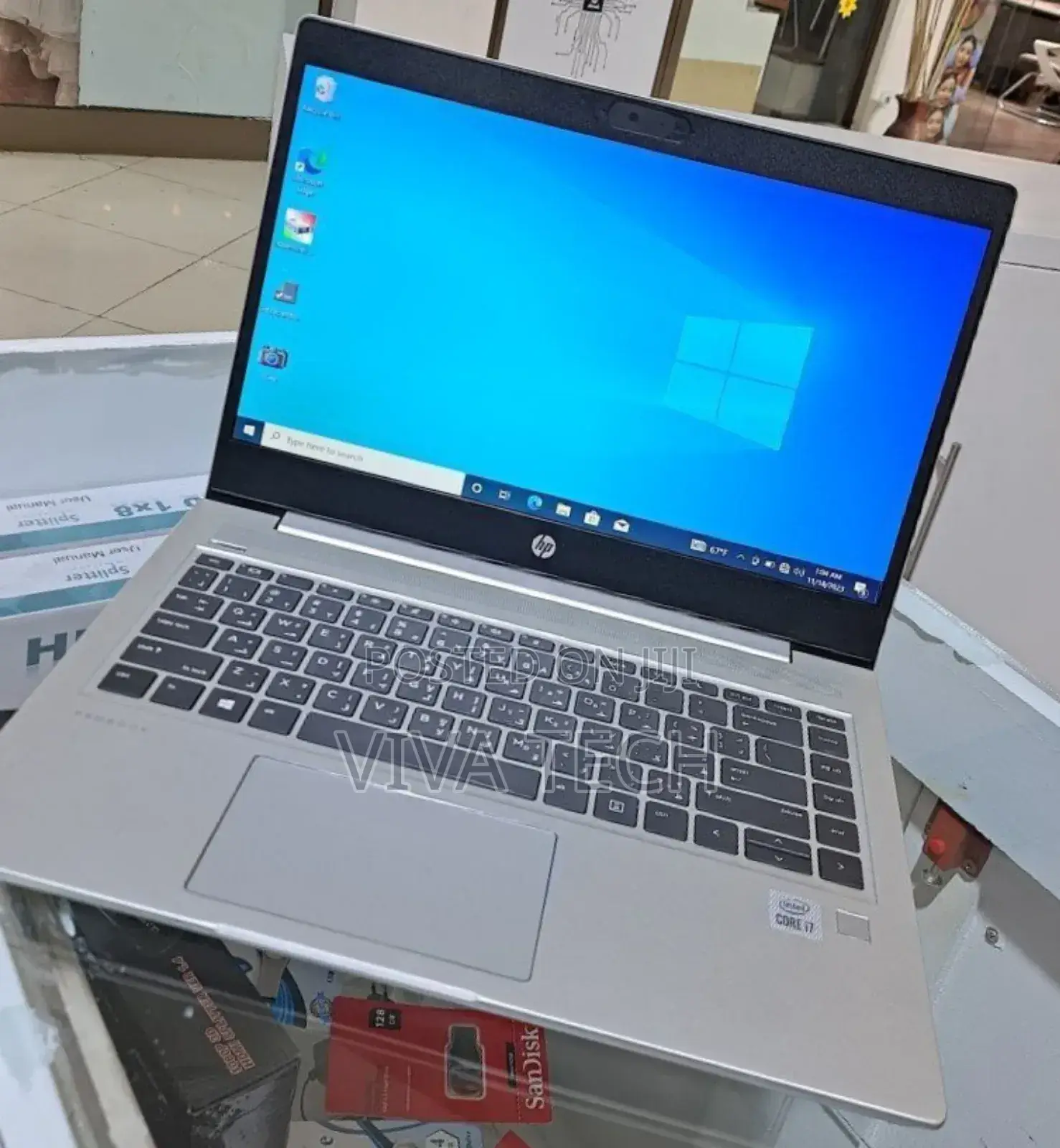New Laptop HP ProBook 640 8GB Intel Core I7 SSD 512GB
