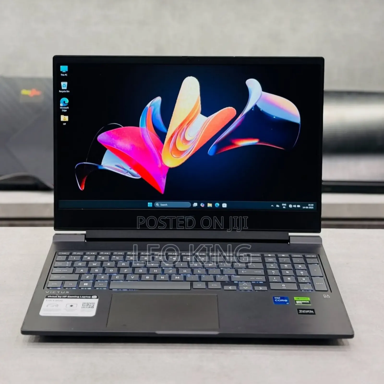 New Laptop HP Victus 16 16GB Intel Core I7 SSD 512GB