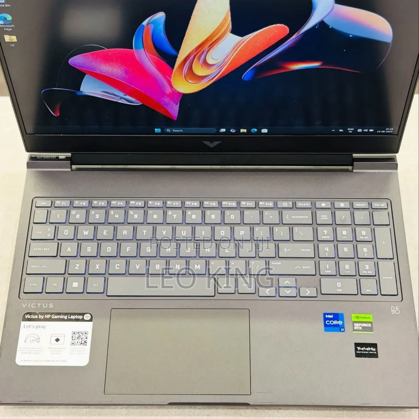 New Laptop HP Victus 16 16GB Intel Core I7 SSD 512GB