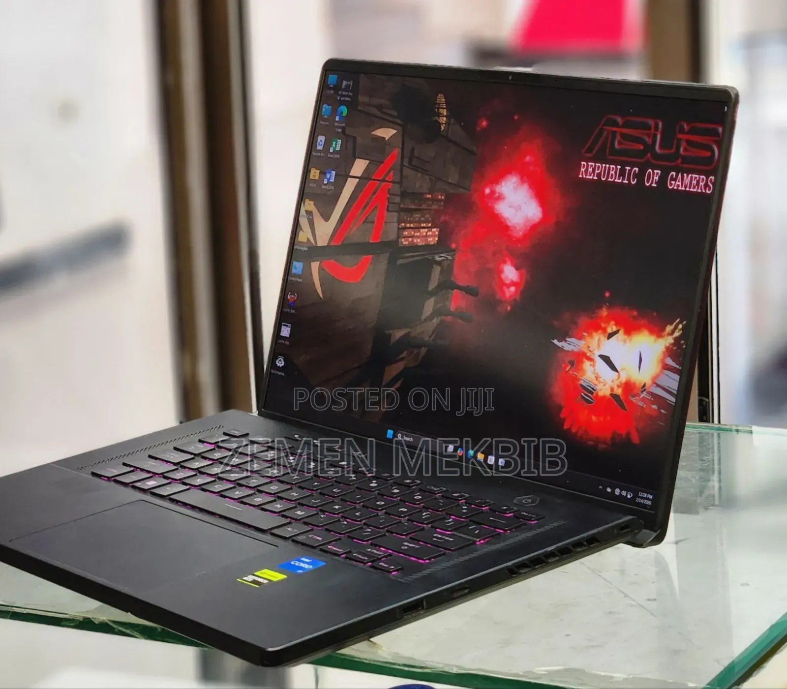 New Laptop Asus ROG Strix G15 16GB Intel Core I7 SSD 512GB