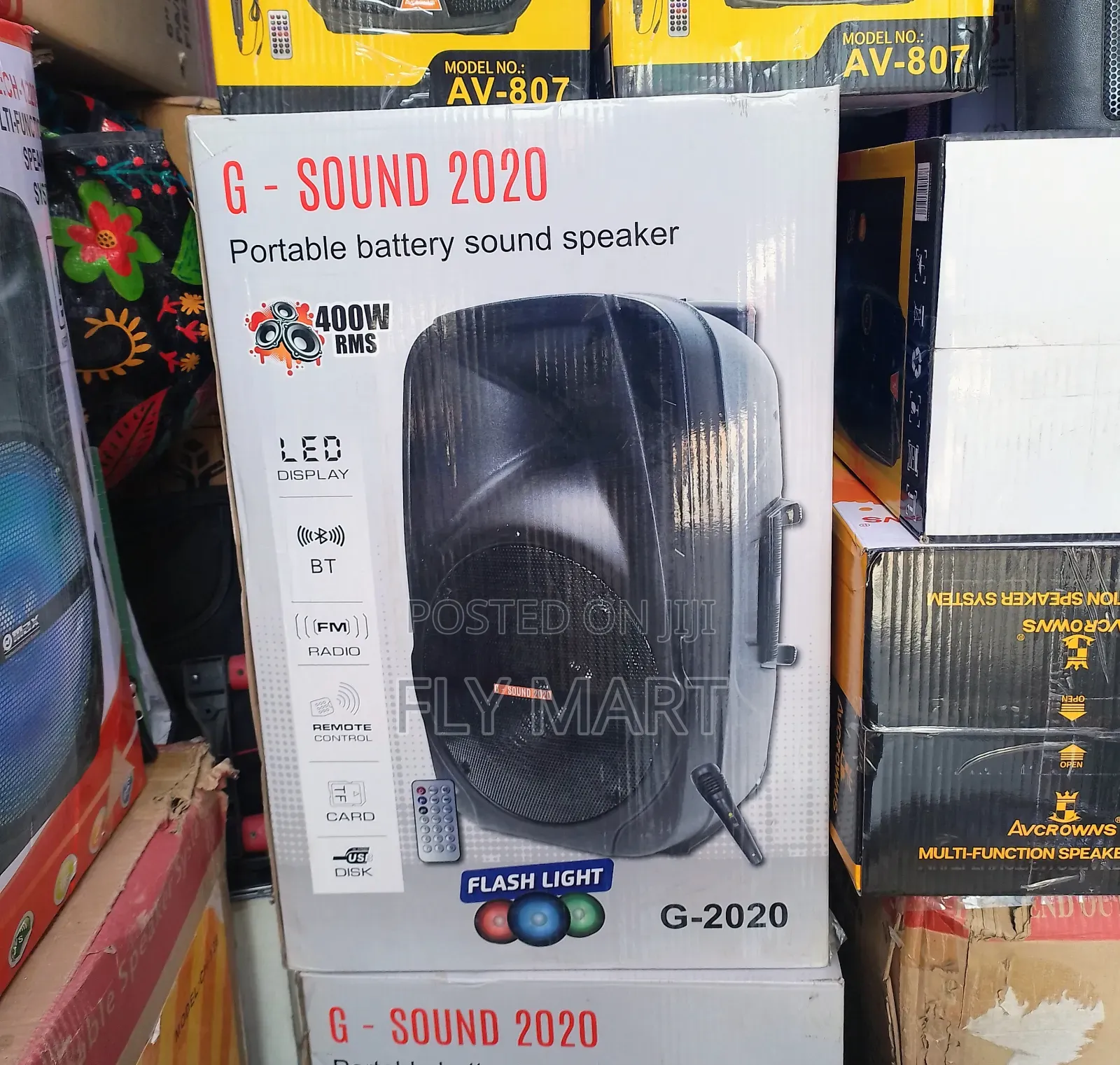 G Sound Portable Battery Speaker