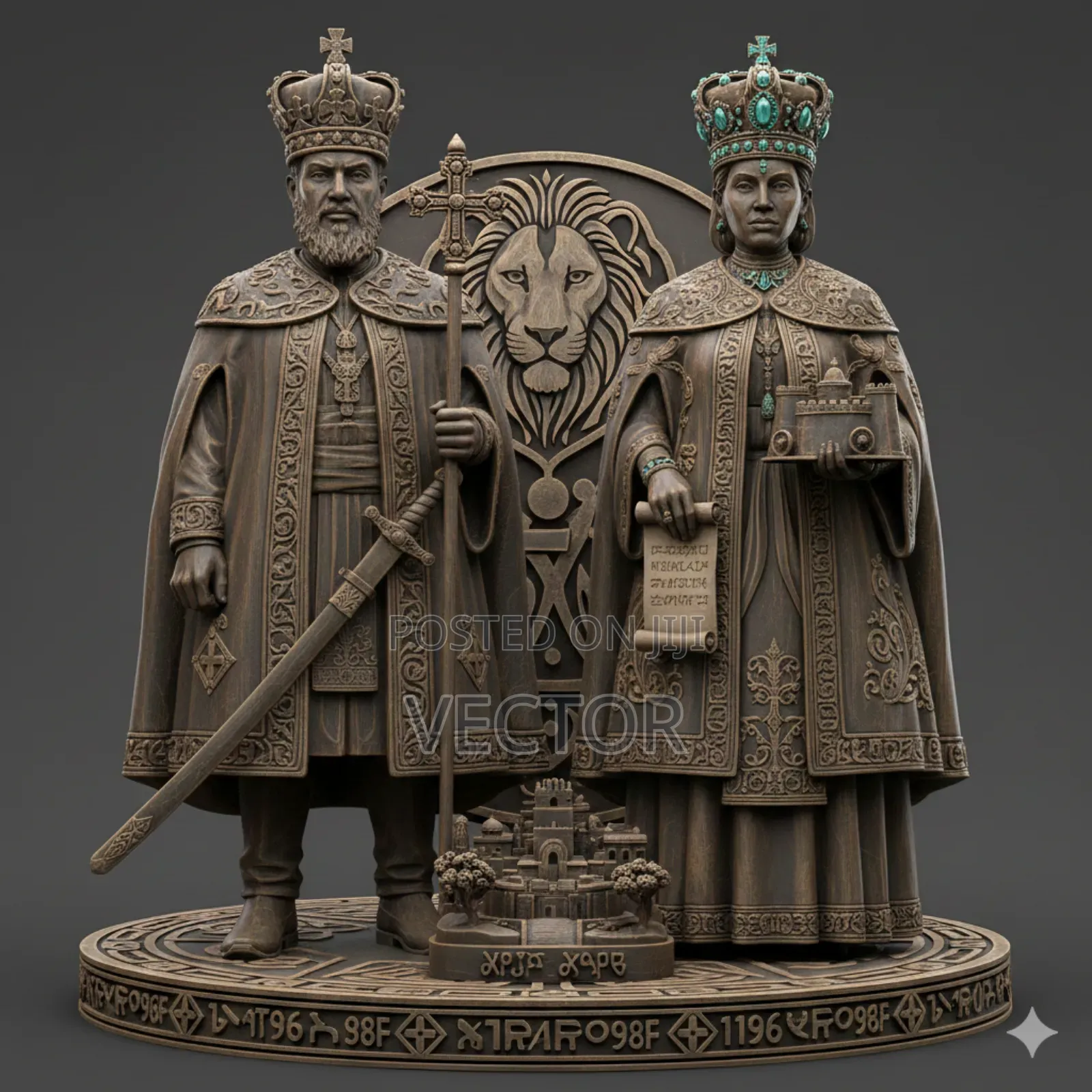 3d Printed Ethiopian Action Figures