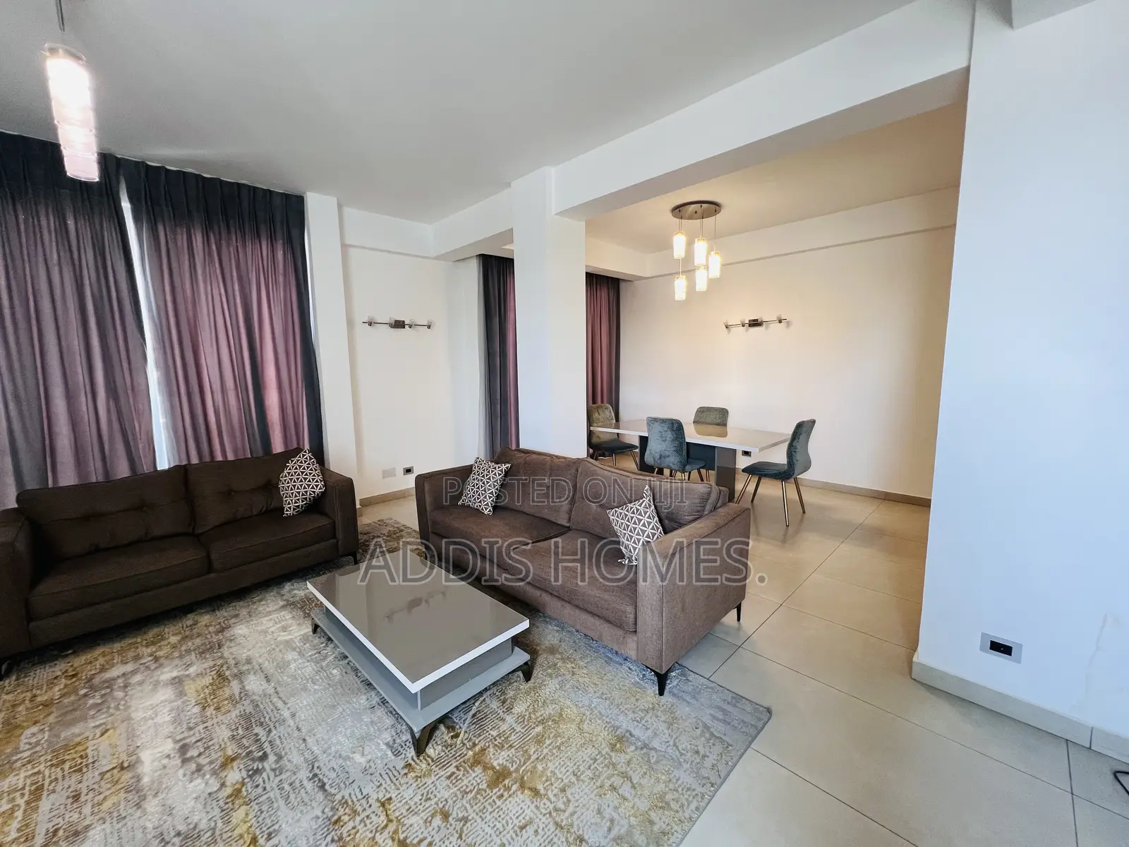 Furnished 2bdrm Apartment in Bole for rent