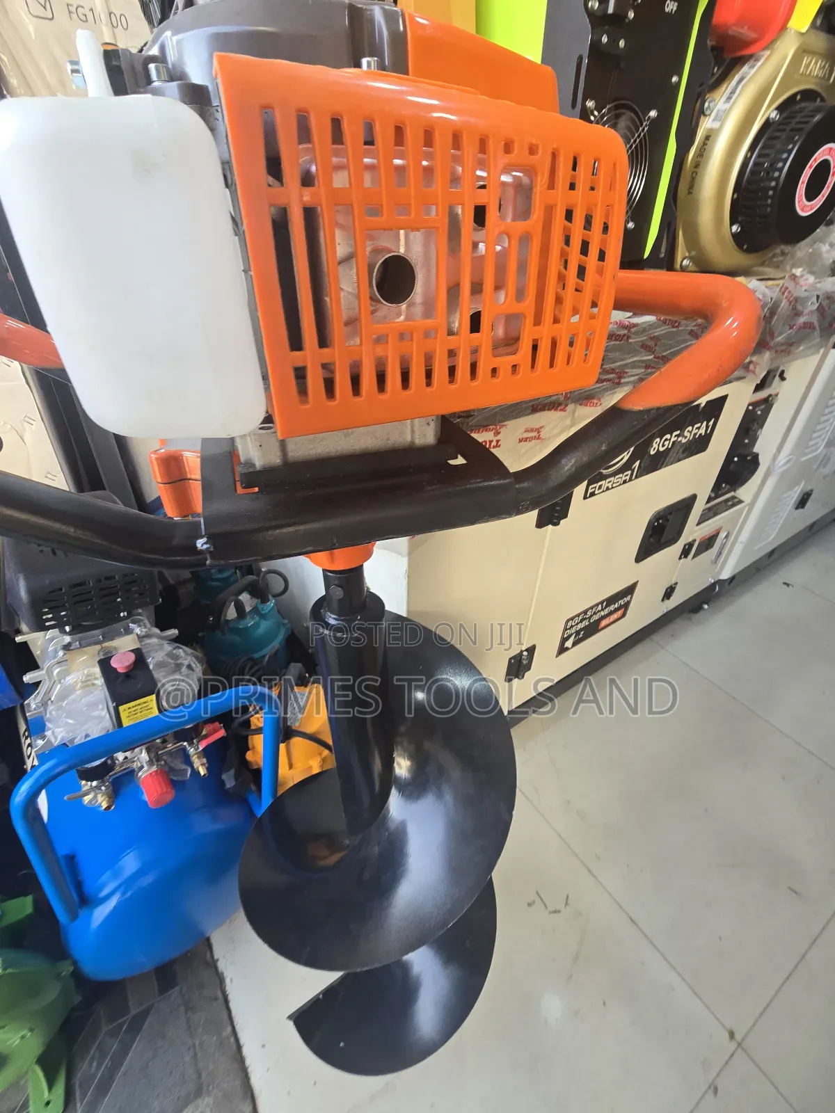 Gasoline Earth Auger Drill Machine