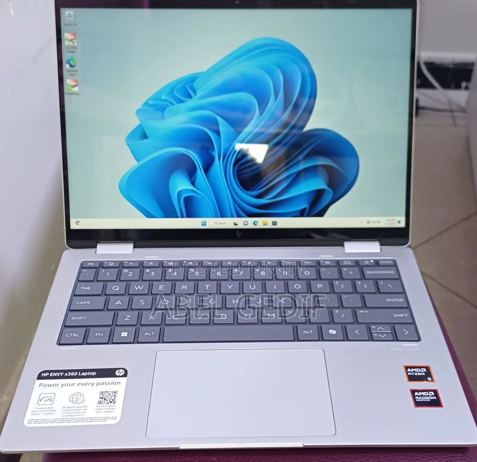 New Laptop HP Envy X360 16GB AMD Ryzen 5 SSD 1T