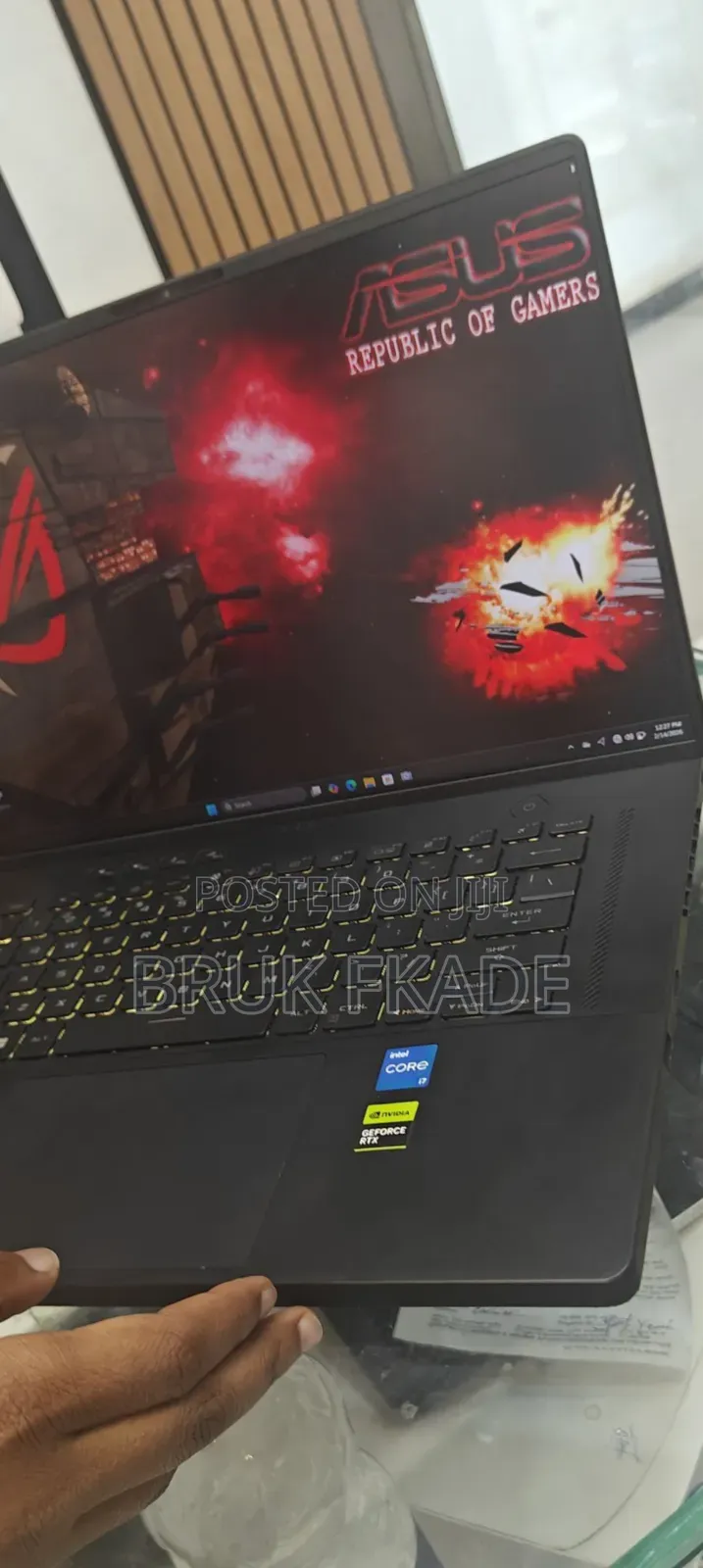 New Laptop Asus ROG Zephyrus G15 16GB Intel Core I7 SSD 512GB