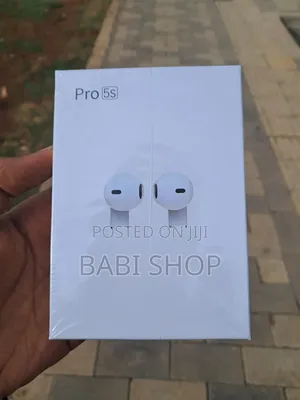 Pro 5s Wireless Earbuds - አዲስ የታሸገ (Sealed Box)