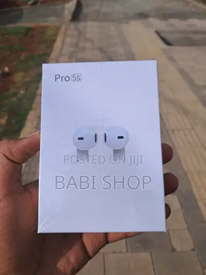 Pro 5s Wireless Earbuds - አዲስ የታሸገ (Sealed Box)