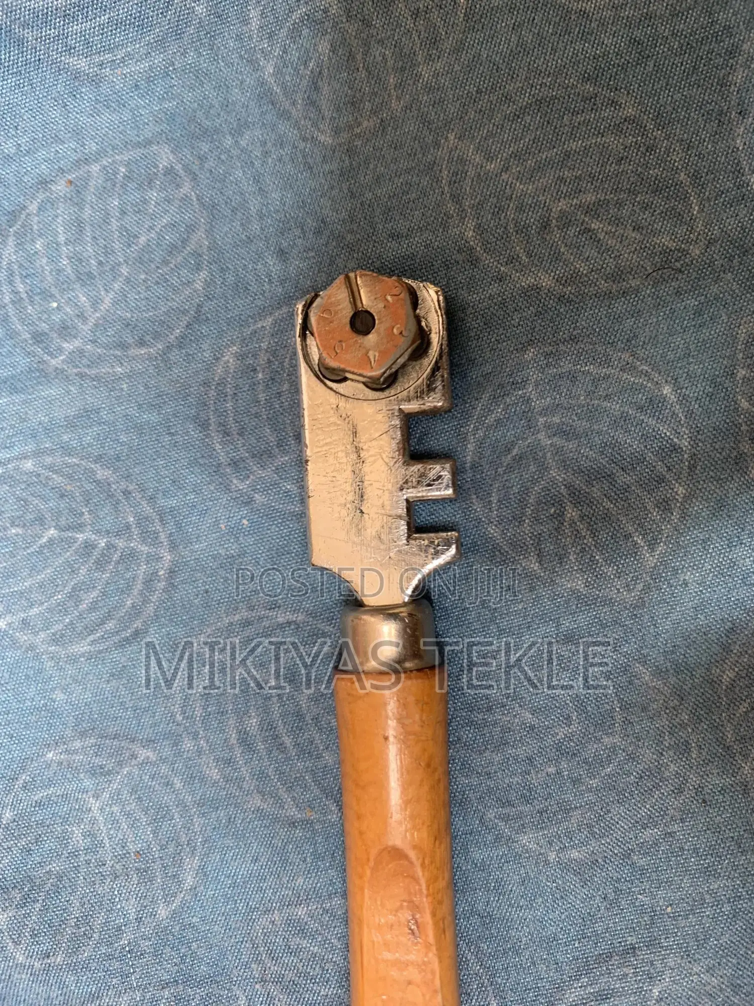 Vintage German Silberschnitt 6 Wheel Roller Diamond Glass Cutter