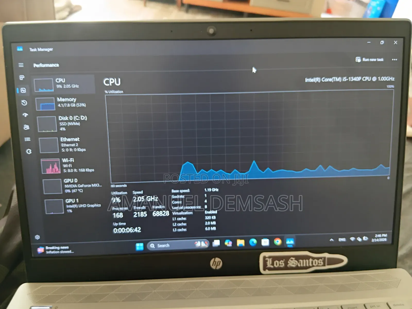 New Laptop HP Pavilion 14 8GB Intel Core I5 SSD 512GB