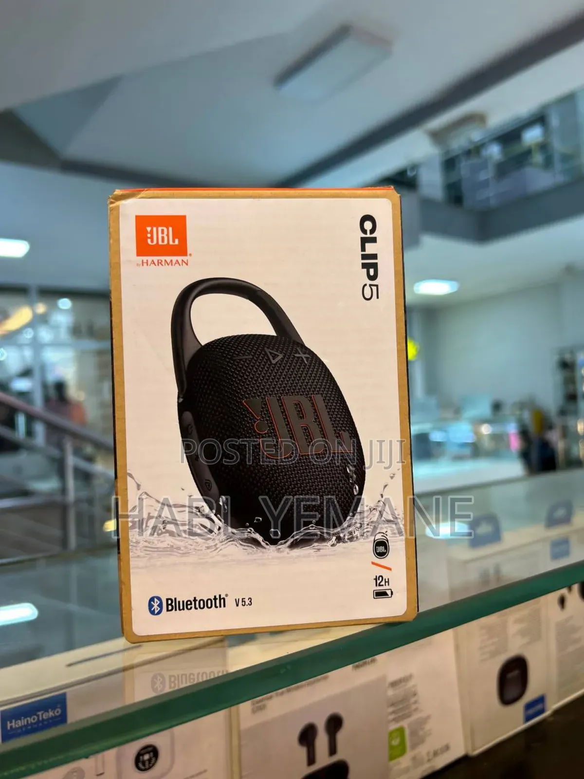 Clip 5 Portable Waterproof Wireless Bluetooth Speaker