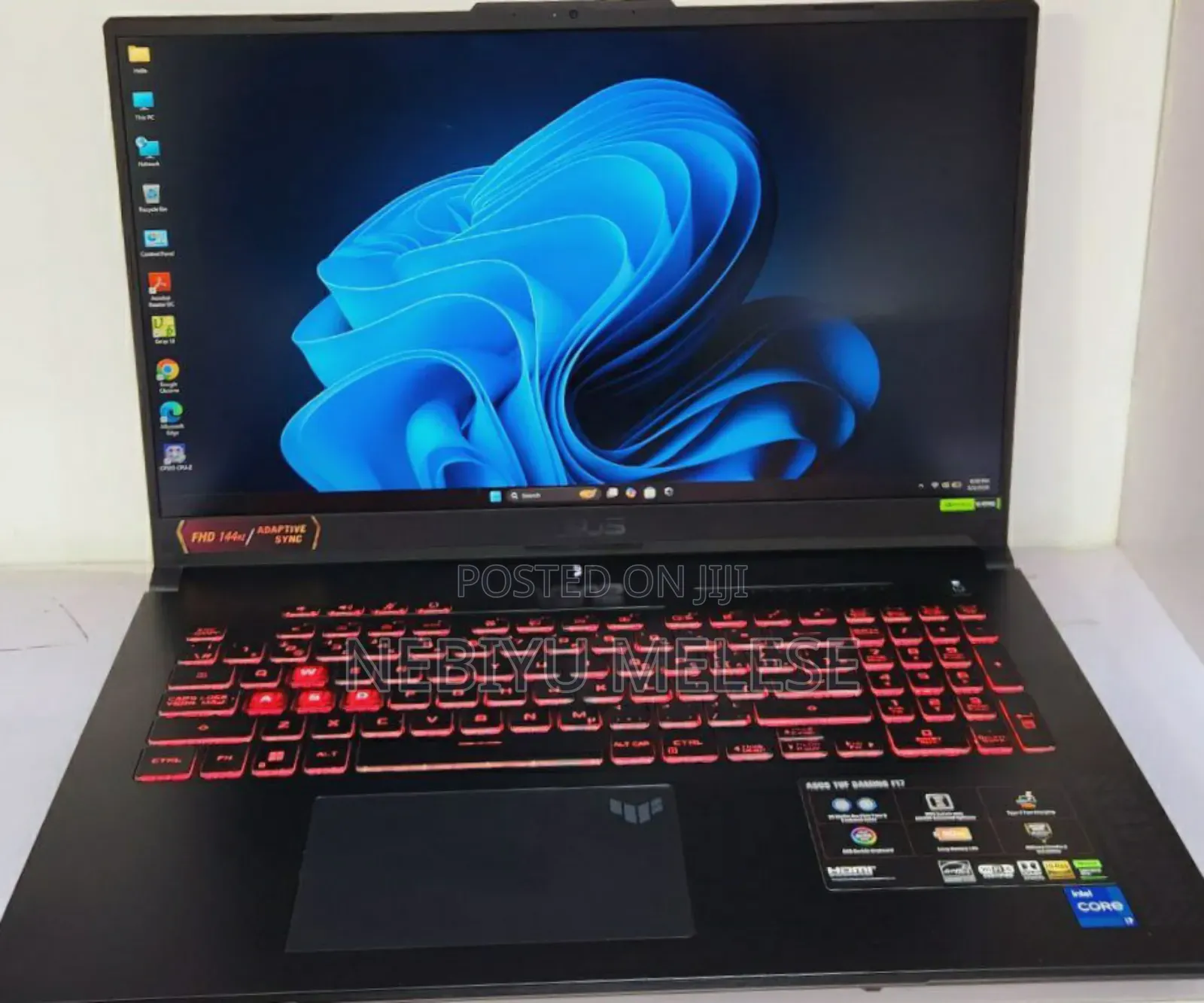 New Laptop Asus TUF Gaming F16 16GB Intel Core I7 SSD 1T