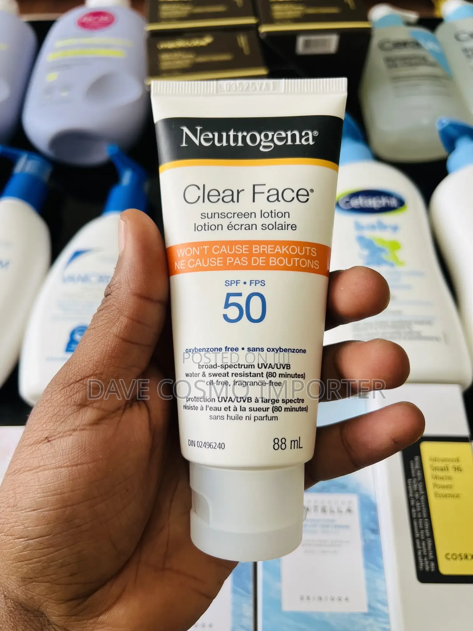 Neutrogena Clear Face Sunscreen Lotion