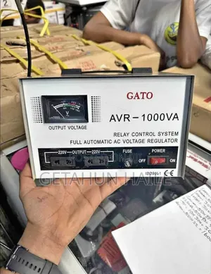 Gato Avr-1000va –አውቶማቲክ ኃይል መቆጣጠሪያ Automatic Stabilizers
