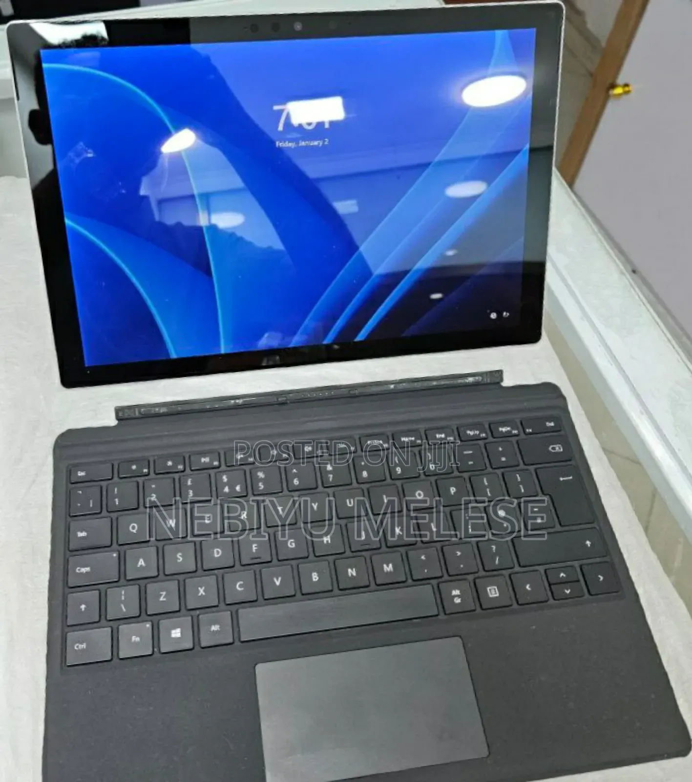 New Laptop Microsoft Surface Pro 7 16GB Intel Core I7 SSD 256GB