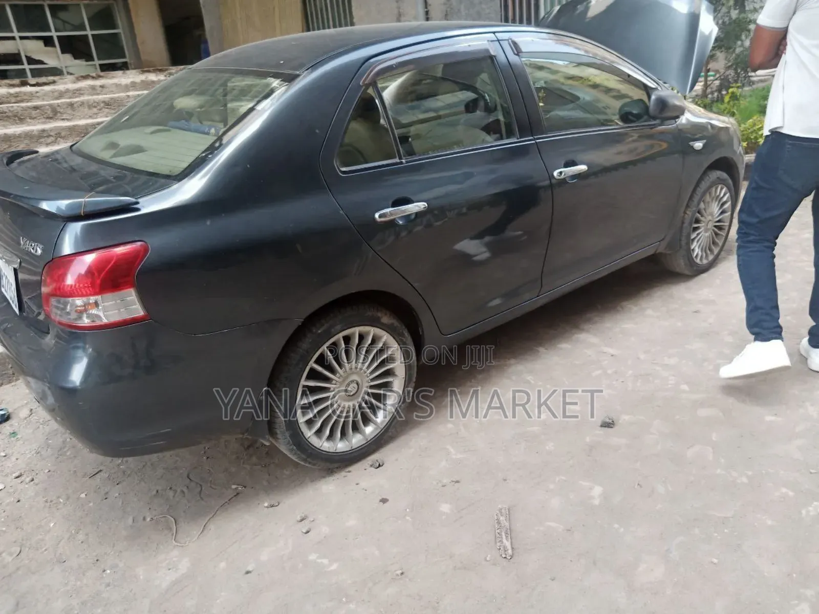 Toyota Belta 2008 Blue
