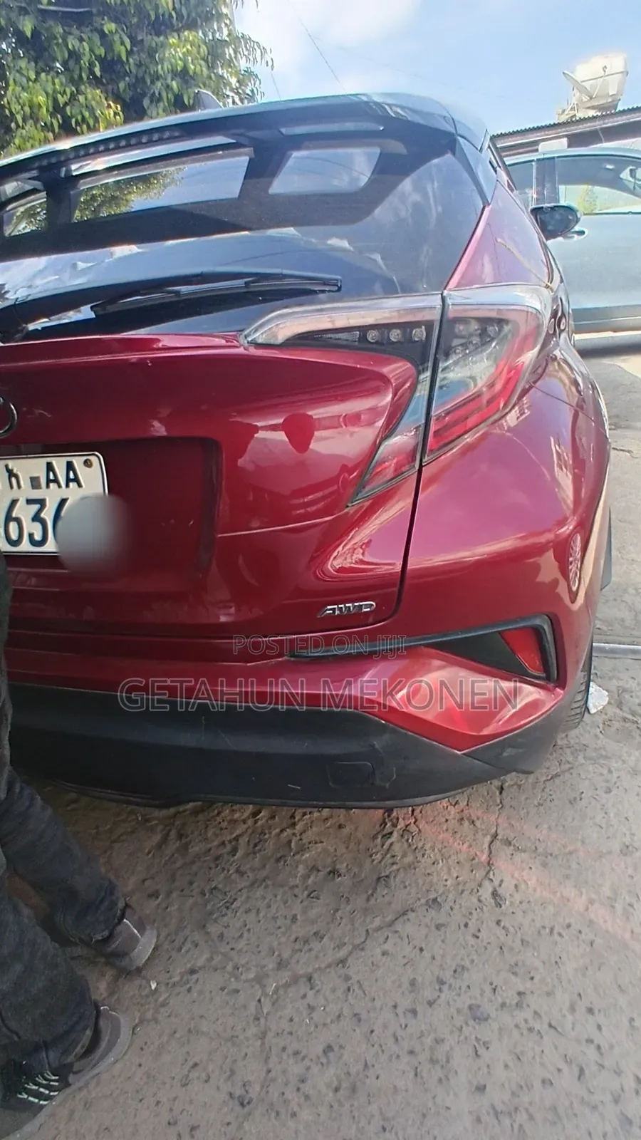 Toyota C-HR 2021 Burgundy