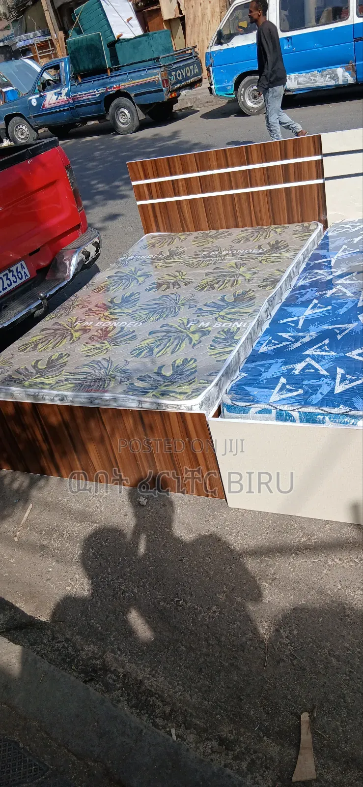 ለምኔት አልጋ + ፍራሽ 16500