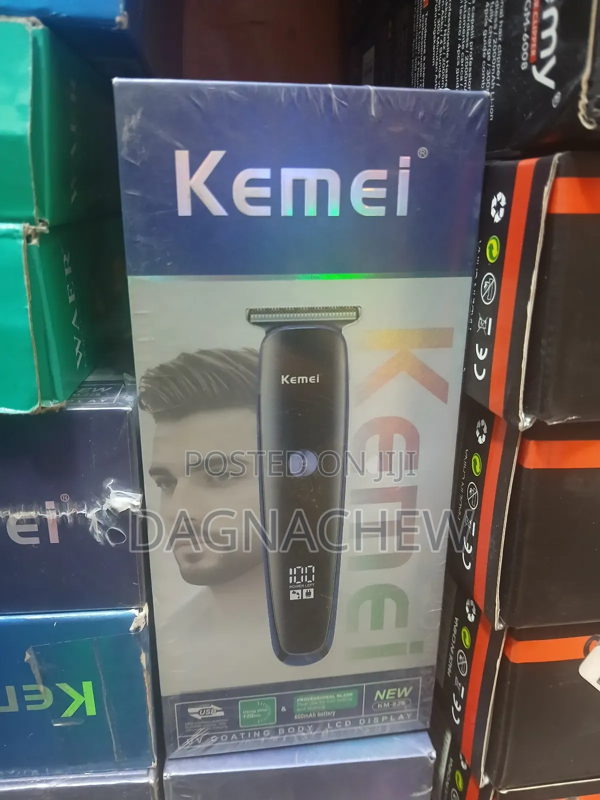 የፀጉር ማሽን, Kemei, Hair, Clipper