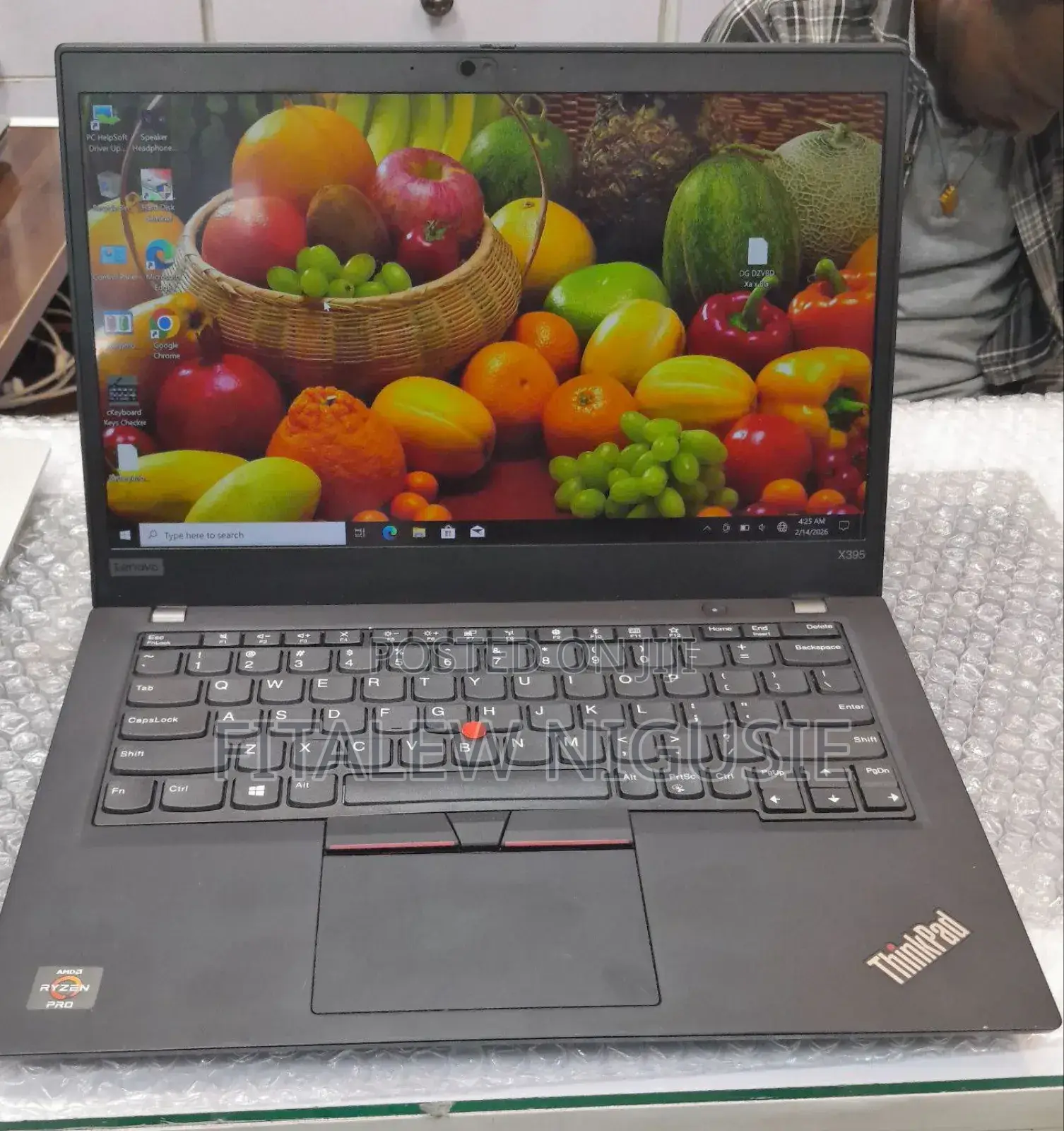 New Laptop Lenovo ThinkPad X395 16GB AMD Ryzen 5 SSD 512GB