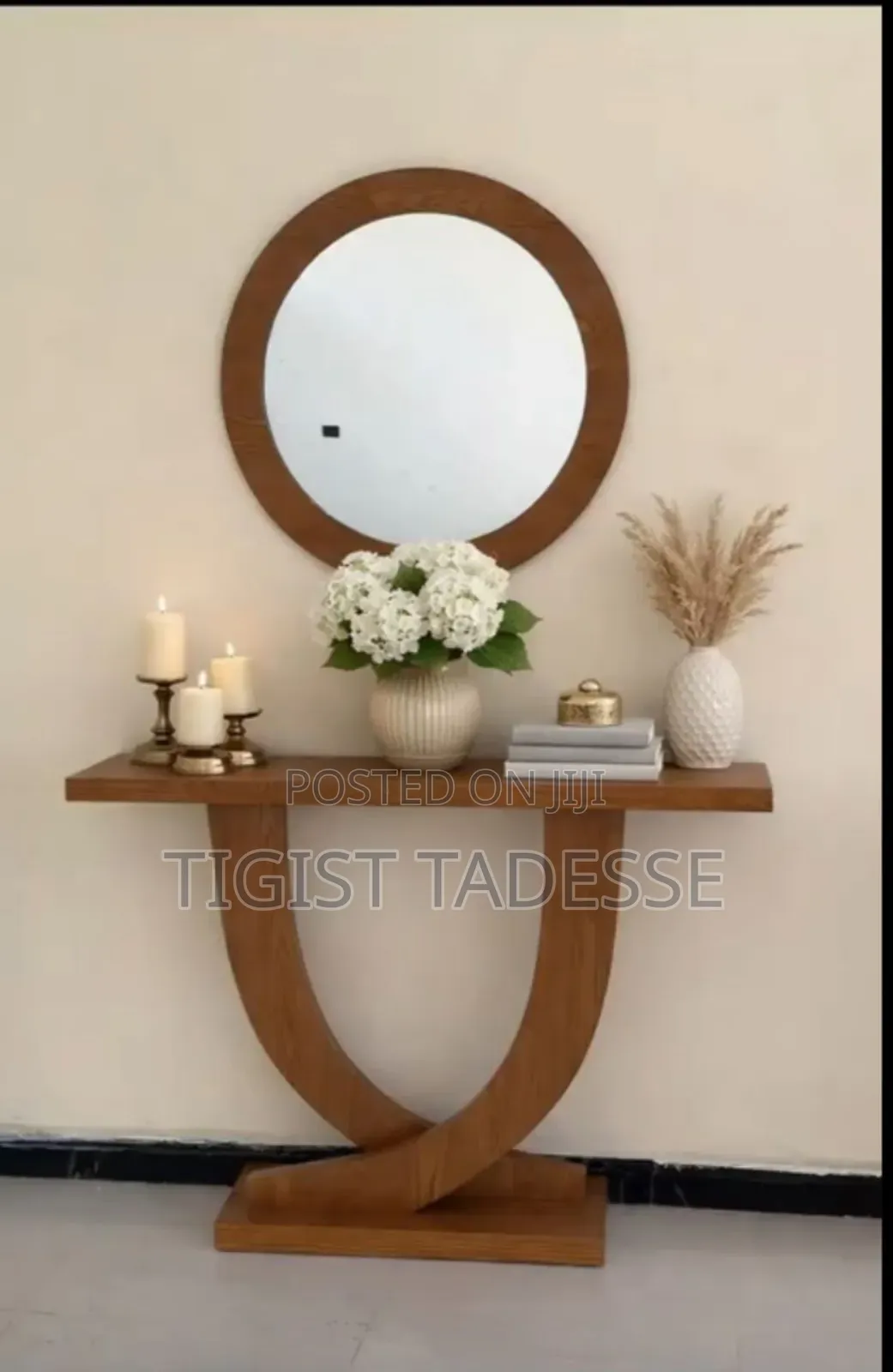 Console Table 120cm Quality Product Made of Oak