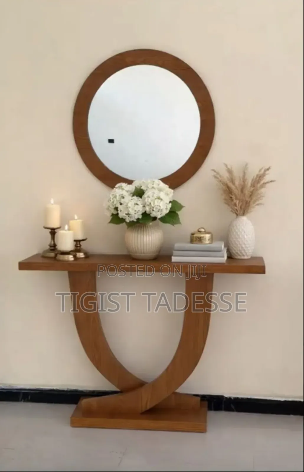 Console Table 120cm Quality Product Made of Oak