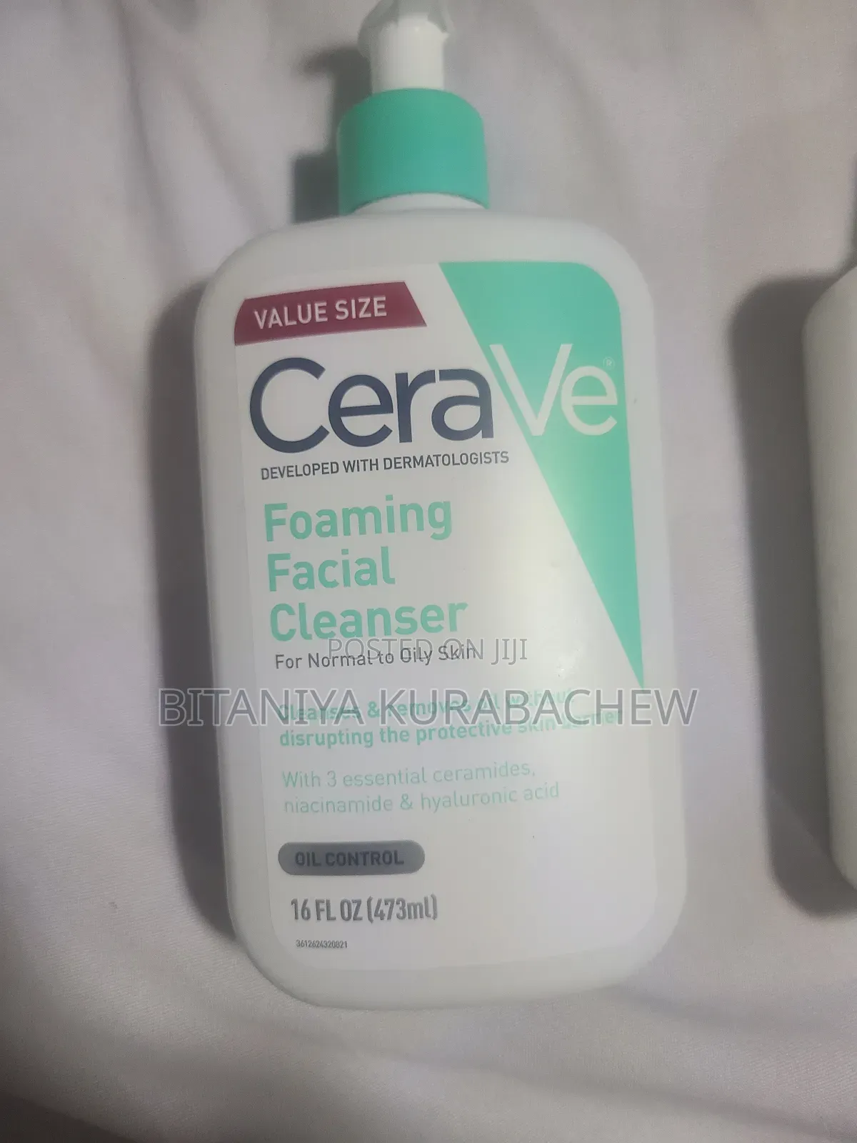Cera Ve Foaming Facial Cleanser