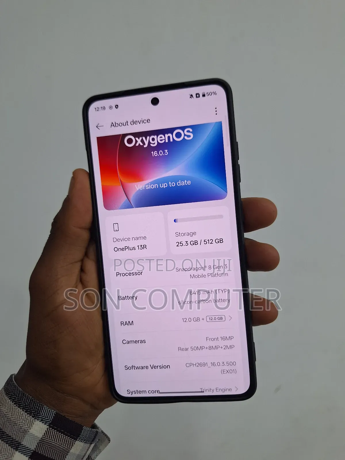 New OnePlus 13R 512 GB Black