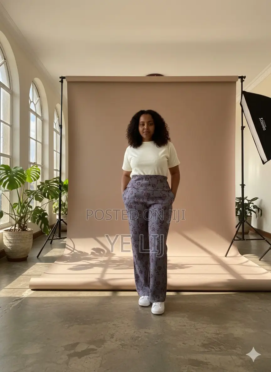 ቱታ ሱሪ ከነ አላባሽ