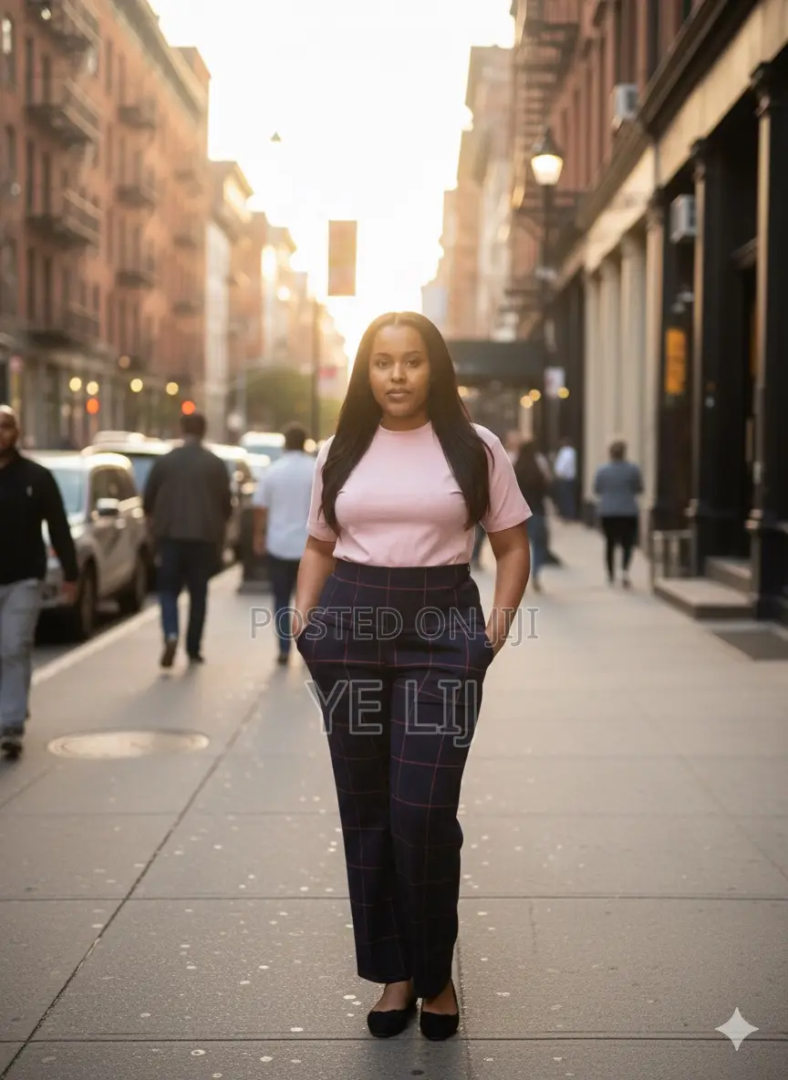 ቱታ ሱሪ ከነ አላባሽ