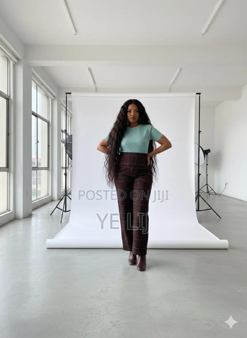 ቱታ ሱሪ ከነ አላባሽ