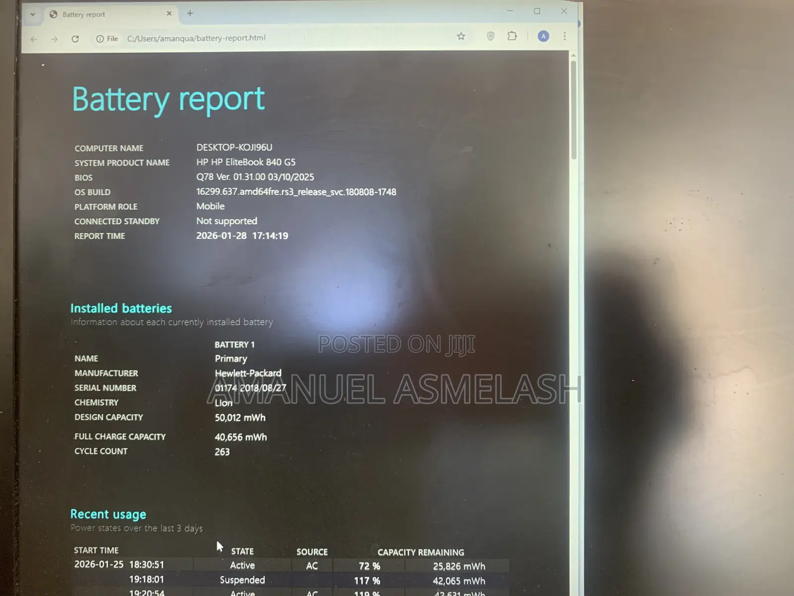 New Laptop HP EliteBook 840 G5 16GB Intel Core I5 SSD 512GB