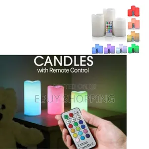 Luma Flicker Candles – Color Changing, No Flame, Relaxation Light Show