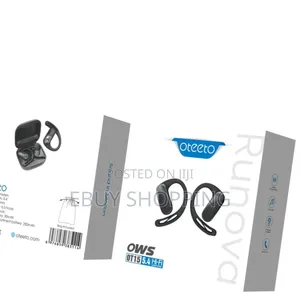Oteeto Runova Wireless Sport Earphones – 360° Sound, Ear Hook,