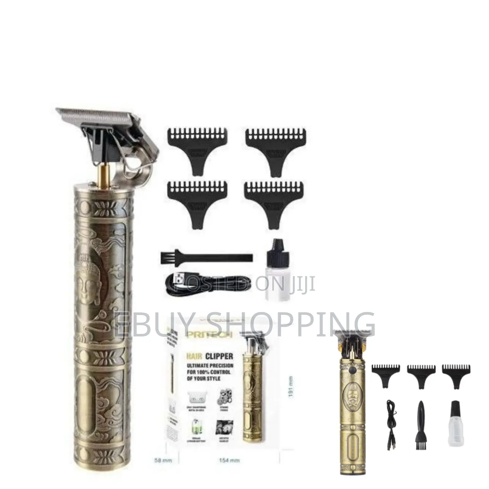 Professional Nose Ear Hair Trimmer – Steel Head, Usb-C