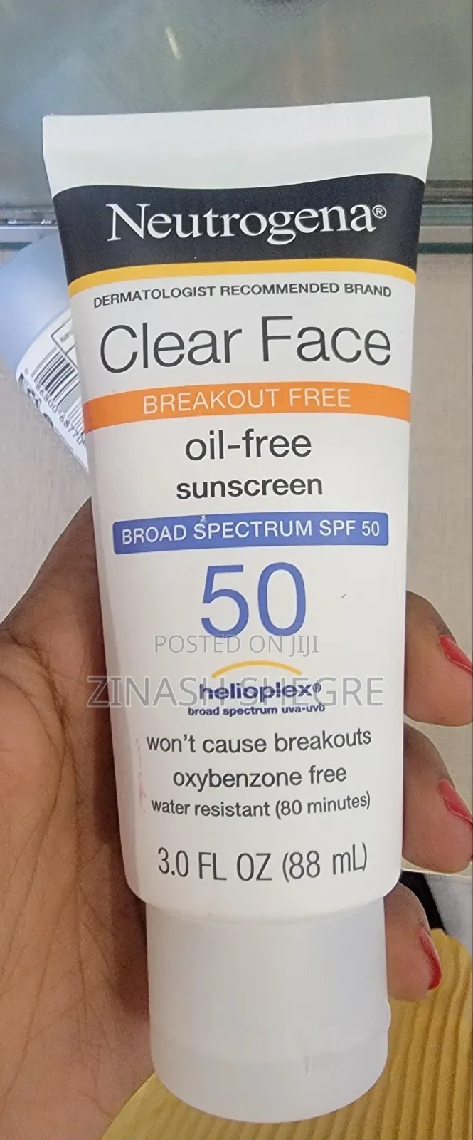 Neutrogena Oil Free Sunscreen