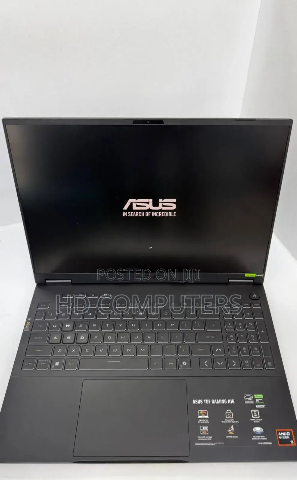 New Laptop Asus TUF Gaming A16 32GB AMD Ryzen 9 SSD 512GB